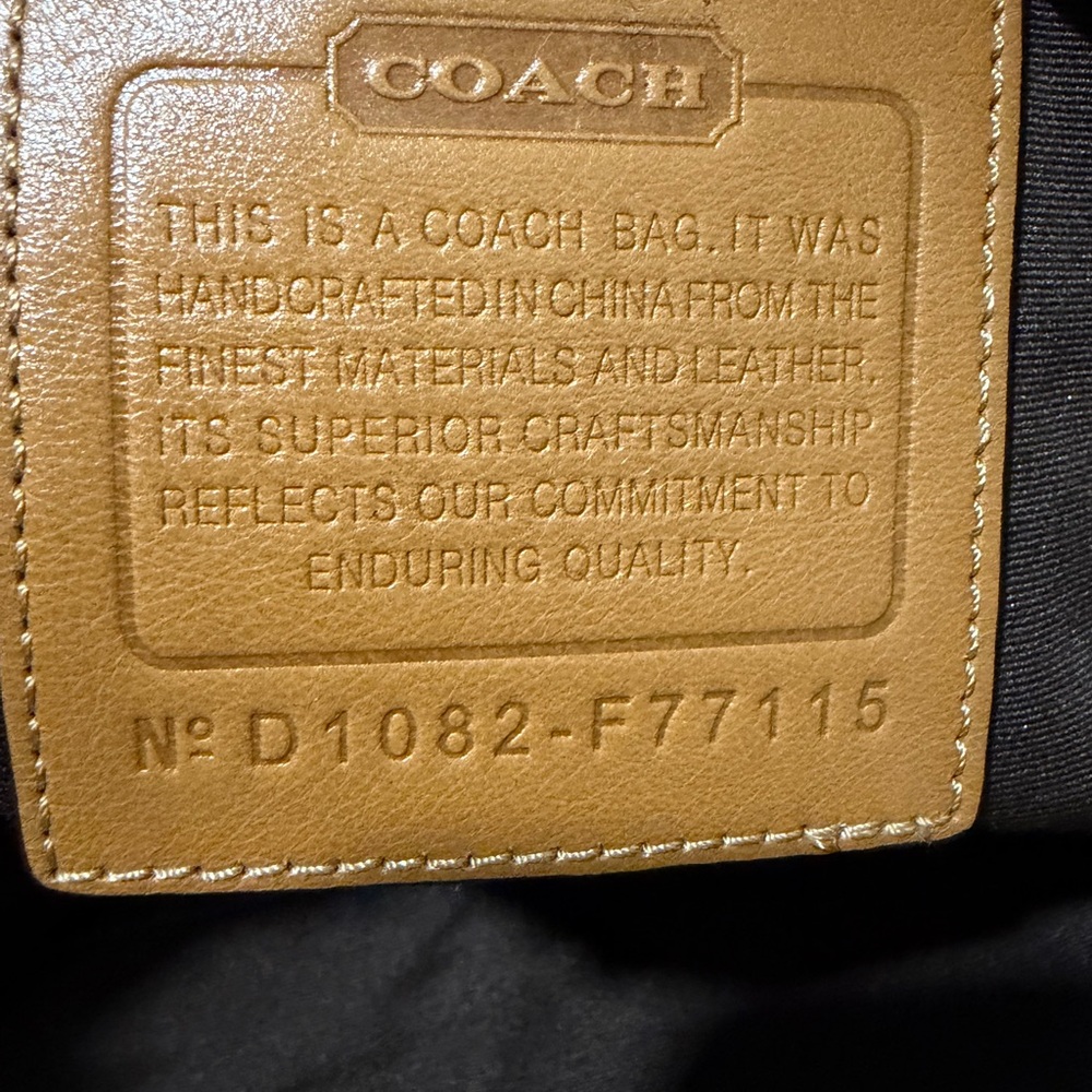 Coach Large Weekender Duffel Bag - Picture 6 of 12